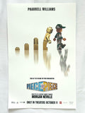 PIECE BY PIECE - 11"x17" Original Movie Poster SDCC 2024 Pharrell Williams LEGO MINT