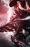 POWER RANGERS - 13.5"x20" Original Promo Movie Poster 2017 Red Jason