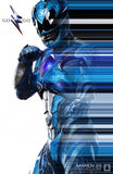 POWER RANGERS - 13.5"x20" Original Promo Movie Poster NYCC 2016 Billy Blue MINT