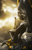 POWER RANGERS - 13.5"x20" Original Promo Movie Poster 2017 YELLOW Trini