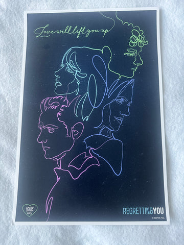 REGRETTING YOU - 12"x18" Original Promo Movie Poster MINT 2025 McKenna Grace LE B