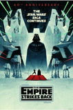 STAR WARS EMPIRE STRIKES BACK 40th 24x36 Anniversary Print AP Matt Ferguson Bonus