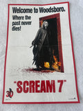 SCREAM 7 - 12"x18" Original Promo Movie Poster 2026 MINT LE Version Neve Campbell