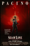 SEA OF LOVE - 30"X45" Original Movie Poster Half Subway 1989 Rolled Al Pacino