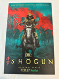SHOGUN - 11"x17" Original TV/Movie Poster 2024 MINT FX HULU James Clavell RARE