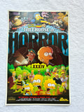 THE SIMPSONS TREEHOUSE OF HORROR 12"x18" Original Promo TV Poster SDCC 2023 MINT