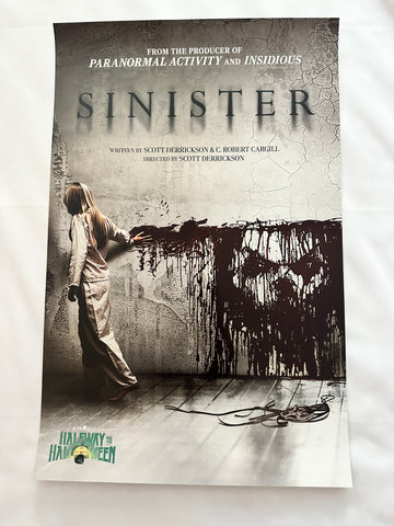 SINISTER - 11"x17" Original Movie Poster MINT 2024 AMC HALFWAY TO HALLOWEEN