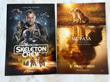 SKELETON CREW / MUFASA 13"x19" D/S Original TV Movie Poster MINT Star Wars 2024