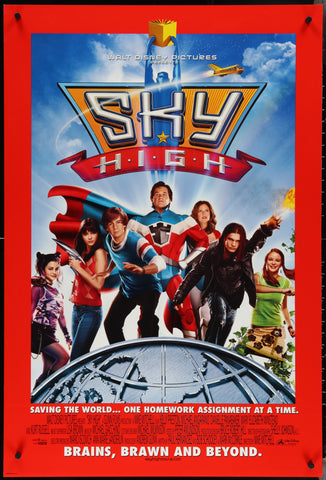 SKY HIGH - 27"x40" D/S Original Movie Poster One Sheet 2005 Kurt Russell
