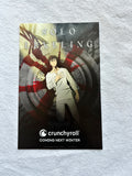SOLO LEVELING - 11"x17" Original Promo TV Poster SDCC 2023 MINT Crunchyroll