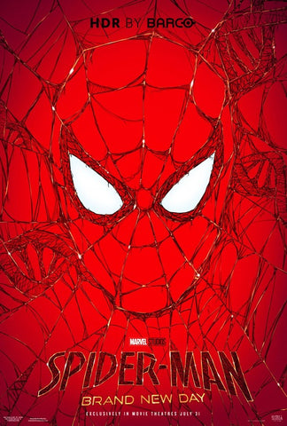 SPIDER-MAN BRAND NEW DAY - 11"x17" Original Promo Movie Poster 2026 MINT HDR by Barco