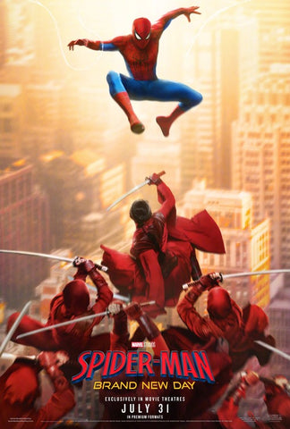 SPIDER-MAN BRAND NEW DAY - 11"x17" Original Promo Movie Poster 2026 MINT Marvel