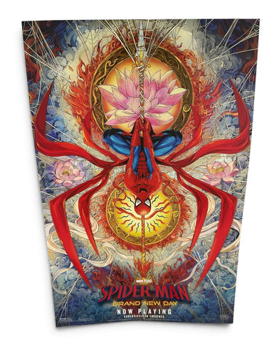 SPIDER-MAN BRAND NEW DAY 11"x17" Original Promo Movie Poster 2026 MINT Embossed