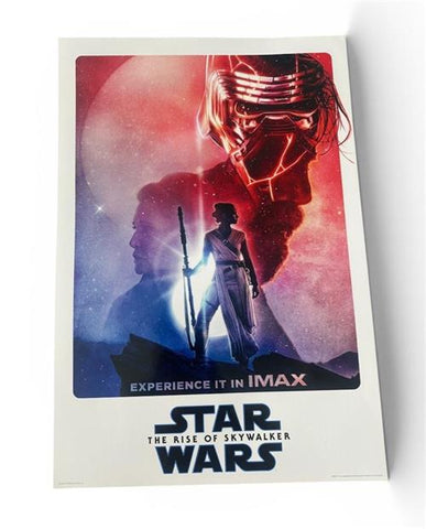 STAR WARS THE RISE OF SKYWALKER - 13"x19" Original Promo Movie Poster IMAX MINT 2019
