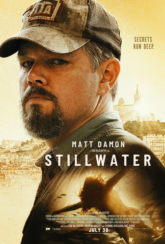 STILLWATER - 27"X40" D/S Original Movie Poster One Sheet 2021 Matt Damon