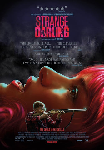 STRANGE DARLING 27"X40" D/S Original Movie Poster One Sheet 2024 Willa Fitzgerald
