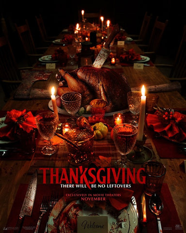 THANKSGIVING - D/S 11"x17" Original Promo Movie Poster MINT 2023 Horror Eli Roth