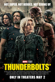 THUNDERBOLTS 27"X40" D/S Original Movie Poster One Sheet 2025  Avengers Marvel