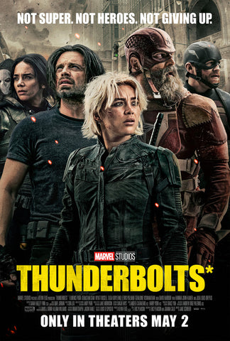 THUNDERBOLTS 27"X40" D/S Original Movie Poster One Sheet 2025  Avengers Marvel