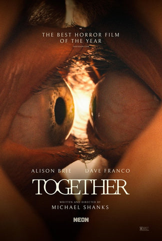 TOGETHER - 11"x17" Original Promo Movie Poster 2025 MINT Alison Brie Dave Franco