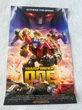 TRANSFORMERS ONE  - 11"x17" Original Promo Movie Poster MINT 2024