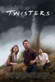 TWISTERS - 27"X40" D/S Original Movie Poster One Sheet 2024 Glen Powell