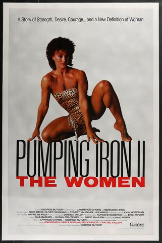 PUMPING IRON II THE WOMEN - 27"x41" Original Movie Poster One Sheet ROLLED 1985