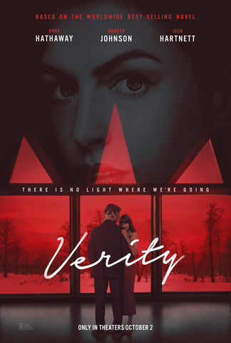VERITY - 11.5"x17" Original Promo Movie Poster MINT 2026 Anne Hathaway Dakota Johnson