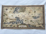 WAR OF THE ROHIRRIM 13"x23" Original Movie Poster Map of Rohan Lord of the Rings MINT 2024