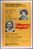WHERE'S POPPA - 27"x41" Original Movie Poster One Sheet R1979 ROLLED Ruth Gordon