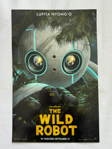 THE WILD ROBOT 11 x17 Original Movie Poster SDCC 2024 MINT Chris the-wild-robot-11-x17-original-movie-poster-sdcc-2024-mint-chris
