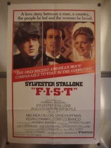 F.I.S.T. 27x41 Original Movie Poster One Sheet SYLVESTER STALLONE 1977 Folded