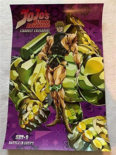 JOJO's Bizarre Adventure ポスター ジョジョの奇妙な冒険 | New art from Hirohiko Araki for the