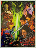 DUNGEONS & DRAGONS - 9"x12" Original Promo Movie Poster Ship Flat MINT 2023 LE