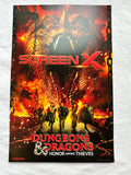 DUNGEONS & DRAGONS 11x17 Original Promo Movie Poster MINT Cinemark ScreenX 2023