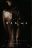 RINGS - 27"x40" D/S Original Movie Poster One Sheet 2017 Johnny Galecki Horror