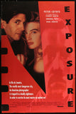 EXPOSURE - 27"x40" Original Movie Poster One Sheet 1992 PETER COYOTE Rare