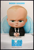 BOSS BABY - 27"x40" D/S Original Movie Poster One Sheet 2017 Games on Back Alec Baldwin