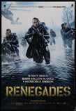 RENEGADES - 27"x40" D/S Original Movie Poster One Sheet 2017 Army Seals
