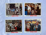 MONKEY'S GO HOME Original Movie Lobby Card Complete Set of 9 1967 11'x14" Disney