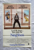 NEIGHBORS 27"x41" Original Movie Poster One Sheet 1981 John Belushi Dan Aykroyd