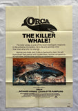 ORCA - 27"x41" Original Movie Poster One Sheet 1977 Richard Harris Folded