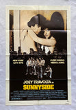 SUNNYSIDE - 27"x41" Original Movie Poster One Sheet 1979 John Travolta Folded