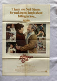 THE GOODBYE GIRL - 27"x41" Original Movie Poster One Sheet 1977 Marsha Mason Richard Dreyfuss
