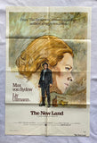 THE NEW LAND - 27"x41" Original Movie Poster One Sheet Max Von Sydow Liv Ullmann