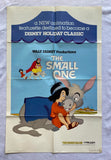 THE SMALL ONE - 27"x41" Original Movie Poster One Sheet 1978 Disney Folded