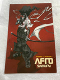 AFRO SAMURAI 11"X17" D/S Original Promo Movie Poster RARE 2008 Samuel L. Jackson