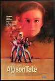 THE ABDUCTION OF ALLISON TATE - 27"x40" Original Video Movie Poster 1986 Education Rare