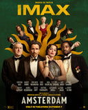 AMSTERDAM 13"x19" Original Promo Movie Poster 2022 IMAX MINT 2022 Christian Bale Margo Robbie
