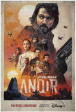ANDOR - 27"x40" D/S Original TV Poster One Sheet DISNEY + Star Wars Diego Luna B